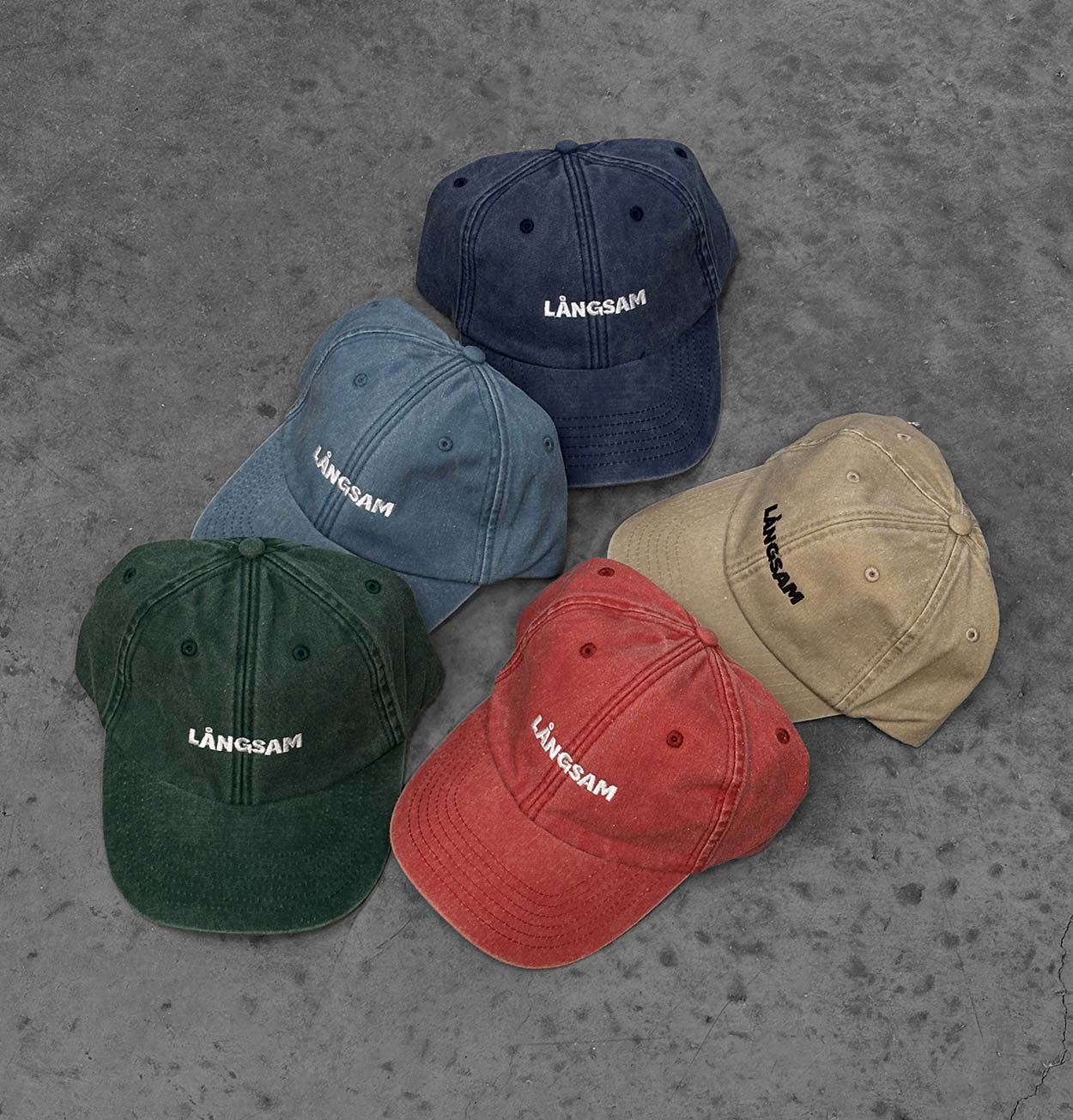 Heavy Block Logo 6-Panel Cap