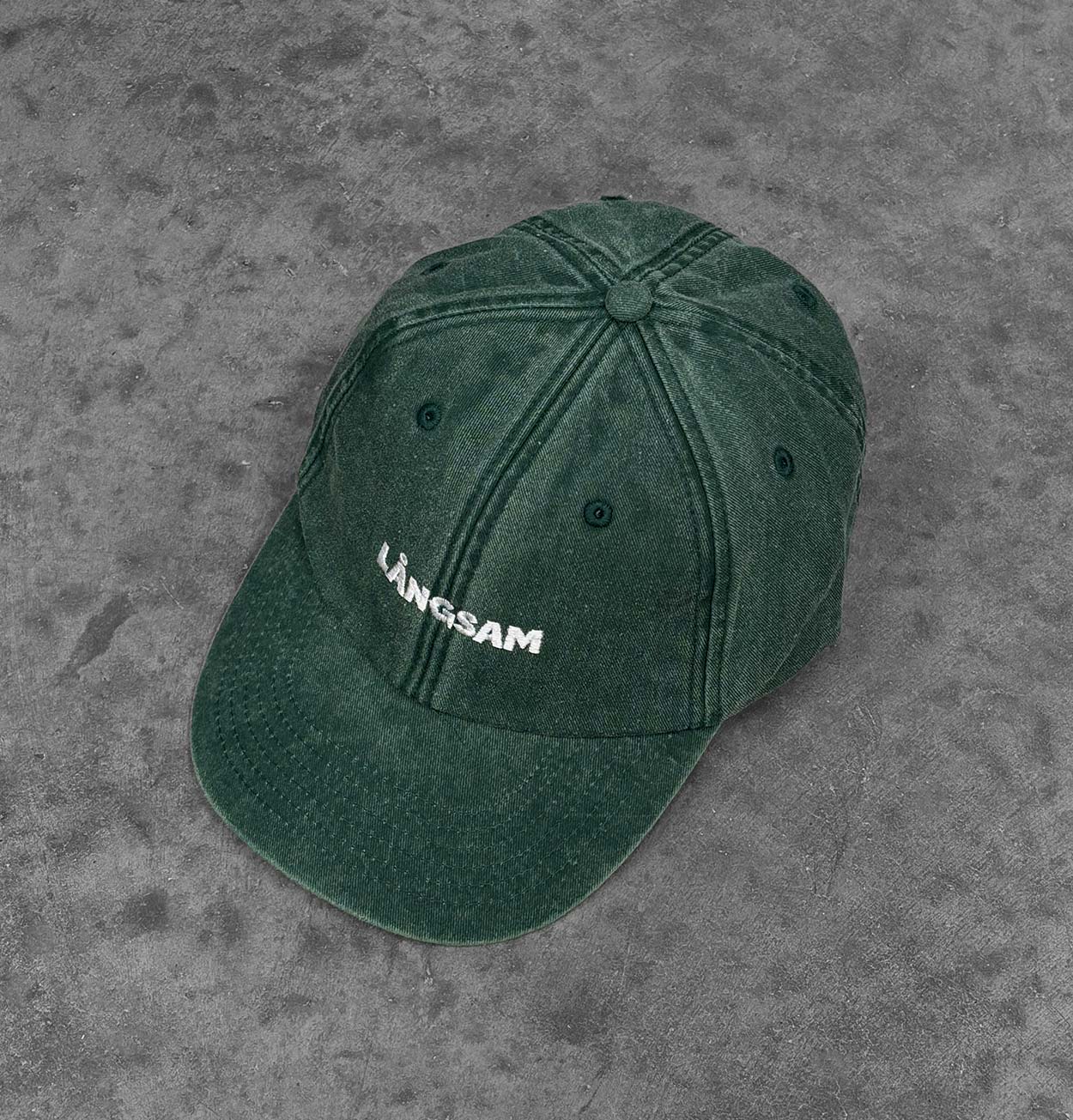 Heavy Block Logo 6-Panel Cap