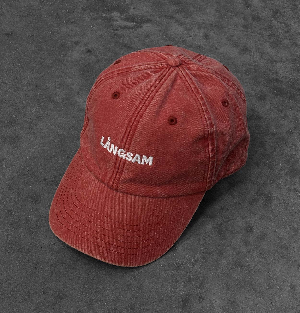Heavy Block Logo 6-Panel Cap