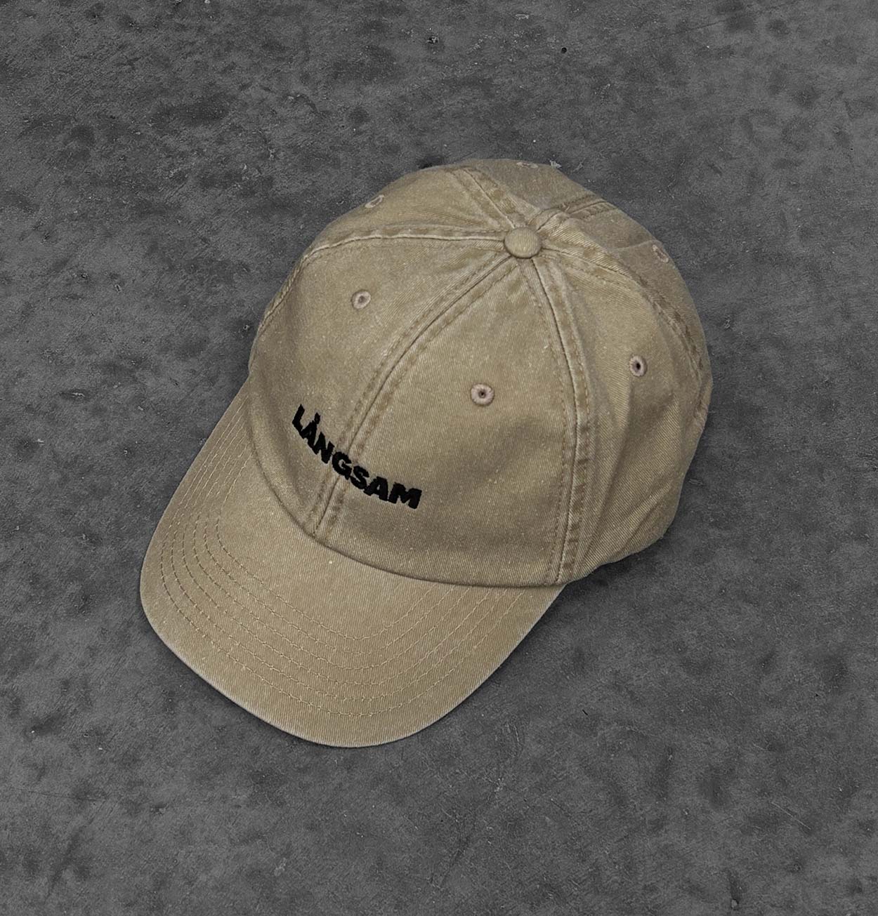 Heavy Block Logo 6-Panel Cap