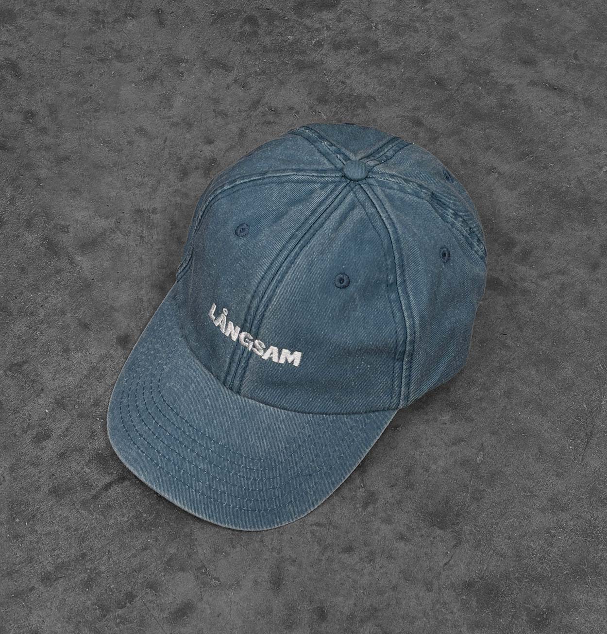 Heavy Block Logo 6-Panel Cap