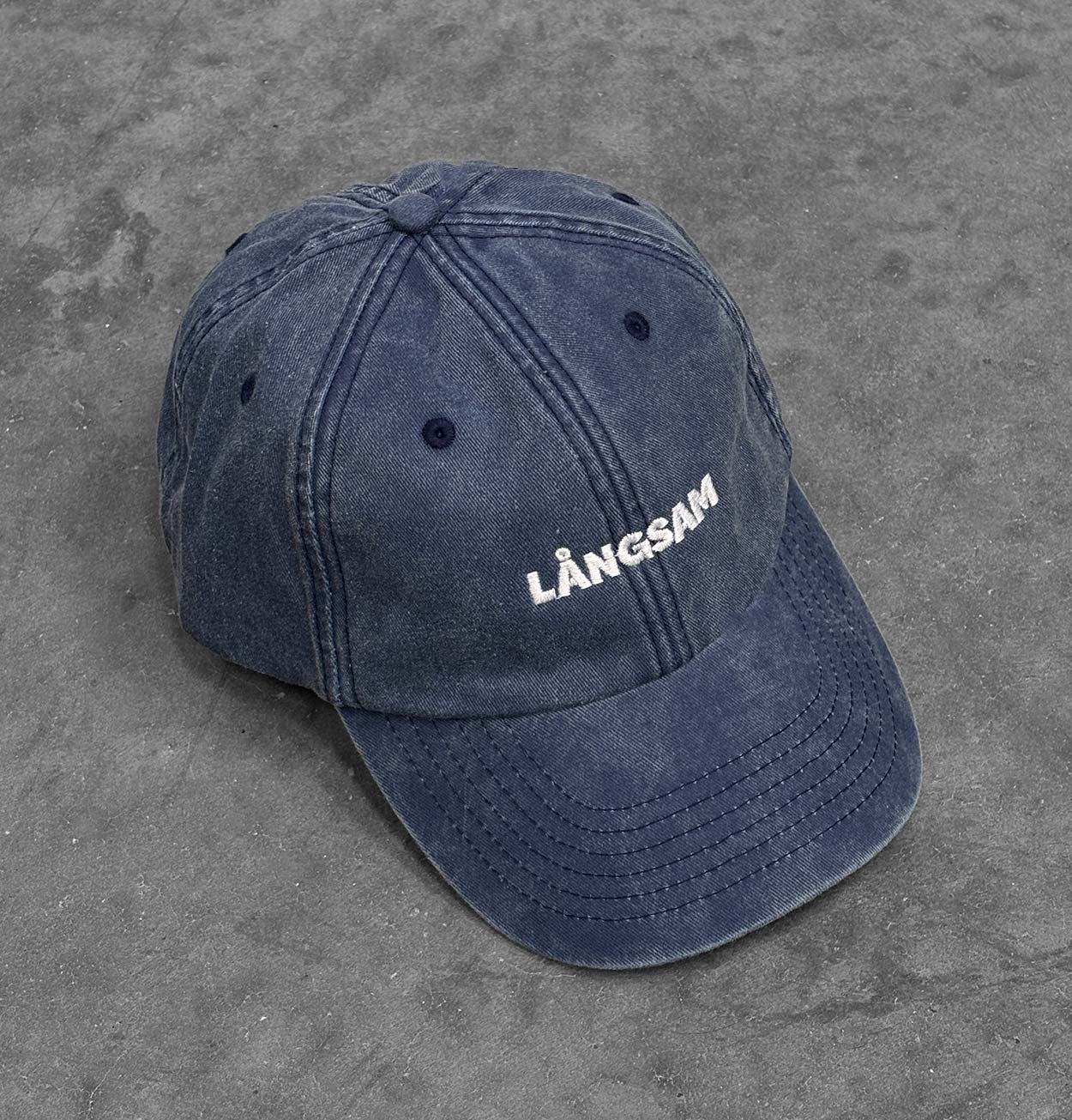 Heavy Block Logo 6-Panel Cap