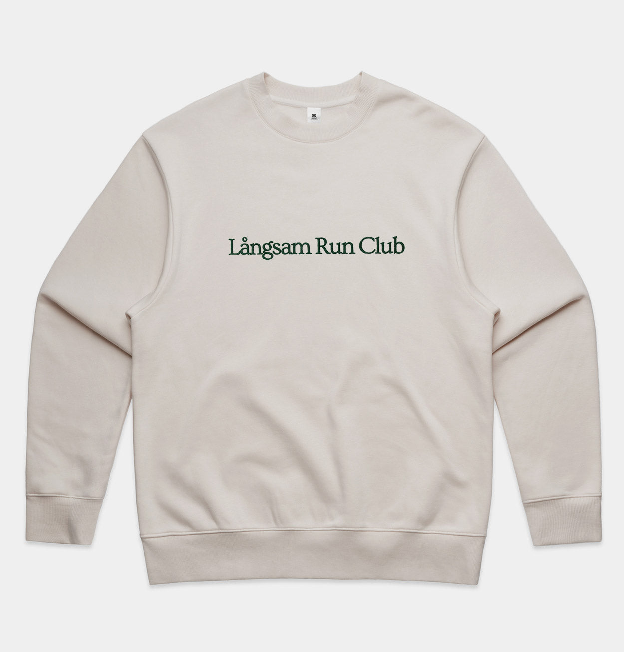 Heavy Embroidery Sweatshirt – Bone