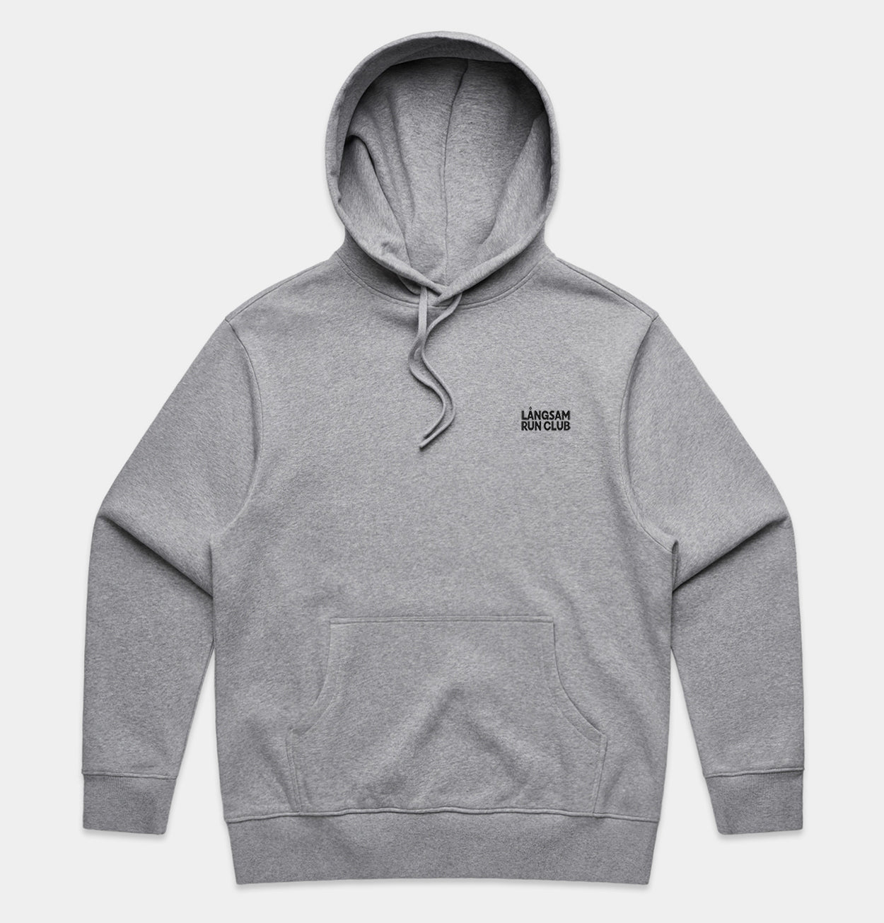 Heavy Hooded Logo Sweatshirt – Athletic Heather