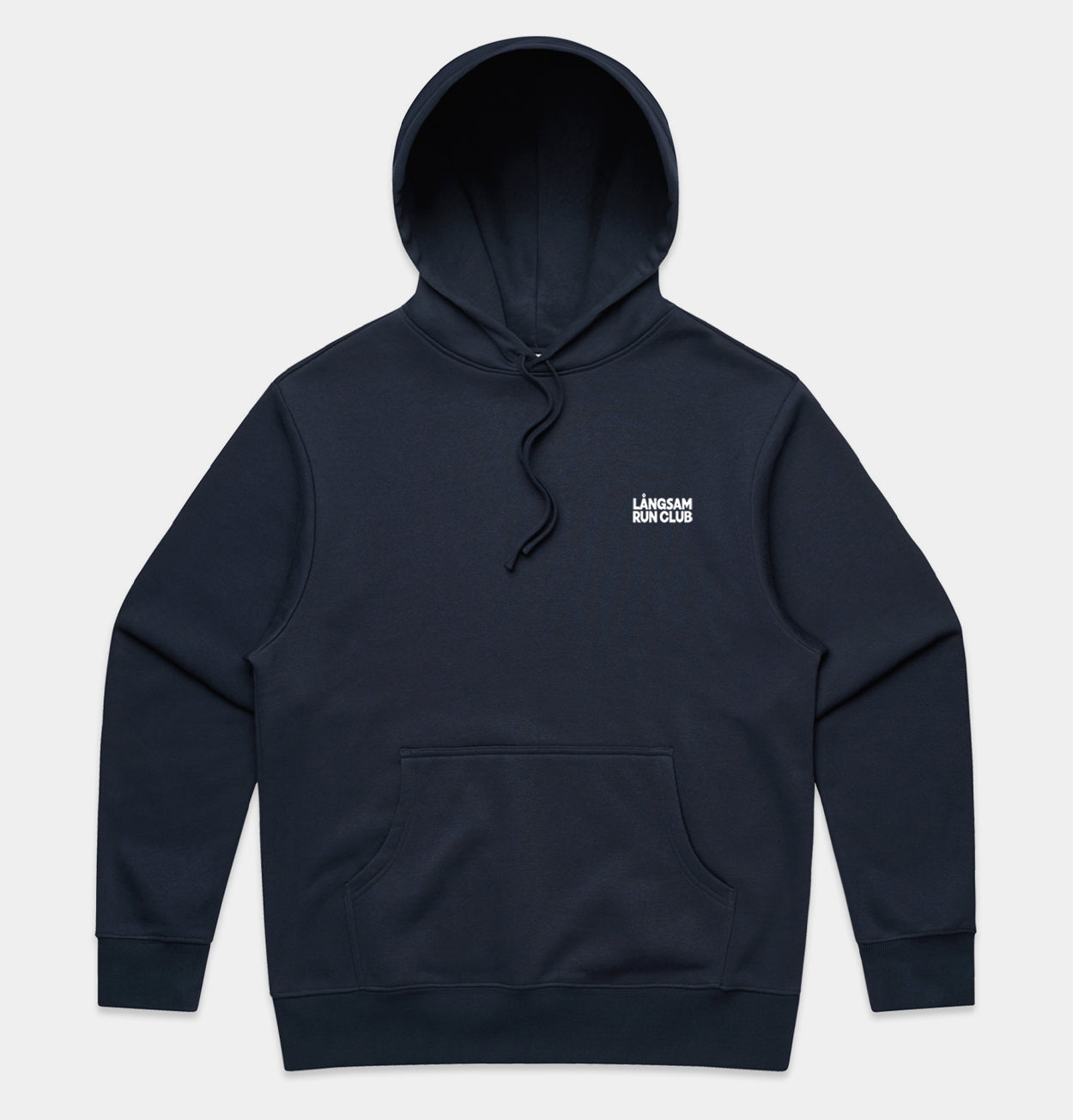Heavy Hooded Logo Sweatshirt – Midnight
