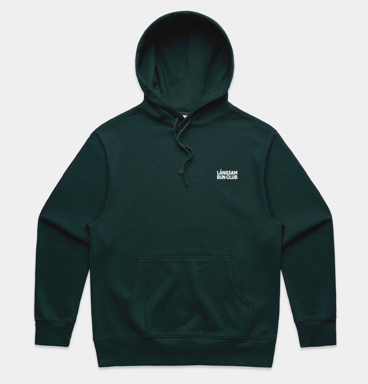 Heavy Hooded Logo Sweatshirt – Pine