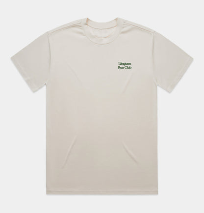 Embroidered Logo T-Shirt – Ecru