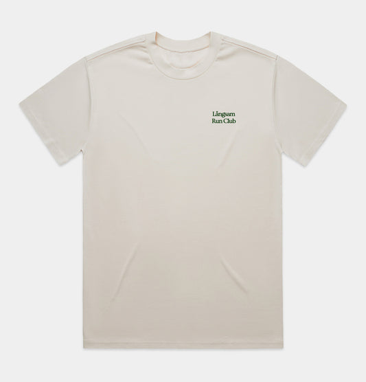 Embroidered Logo T-Shirt – Ecru