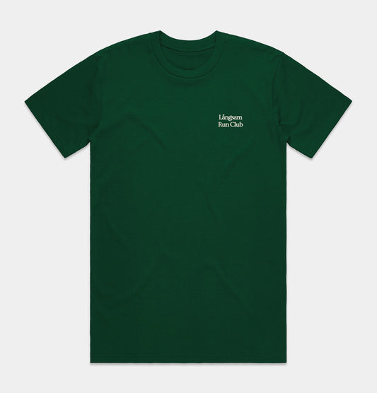 Embroidered Logo T-Shirt – Emerald