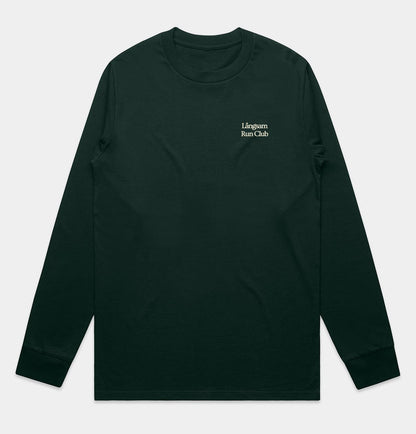 Embroidered Logo Long Sleeve T-Shirt