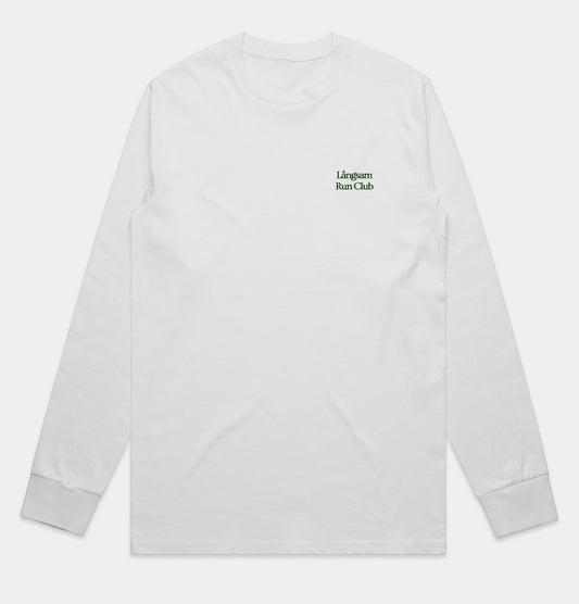 Embroidered Logo Long Sleeve T-Shirt