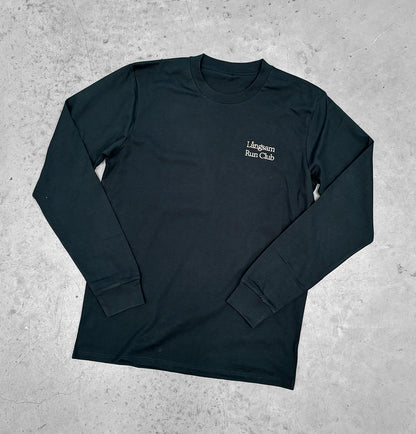 Embroidered Logo Long Sleeve T-Shirt