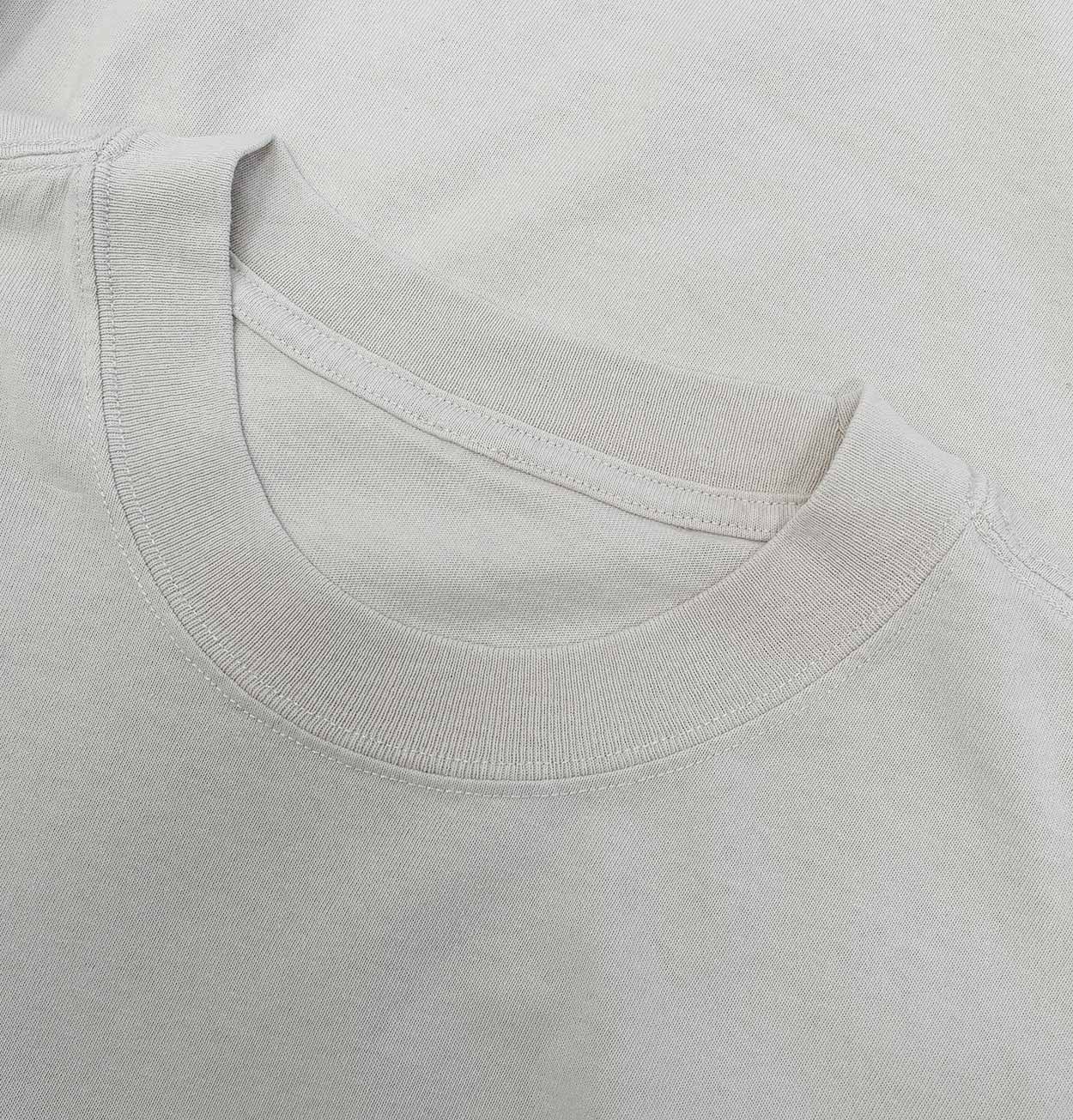 Heavy Faded Logo Long Sleeve T-Shirt – Bone