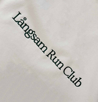 Heavy Embroidery Sweatshirt – Bone