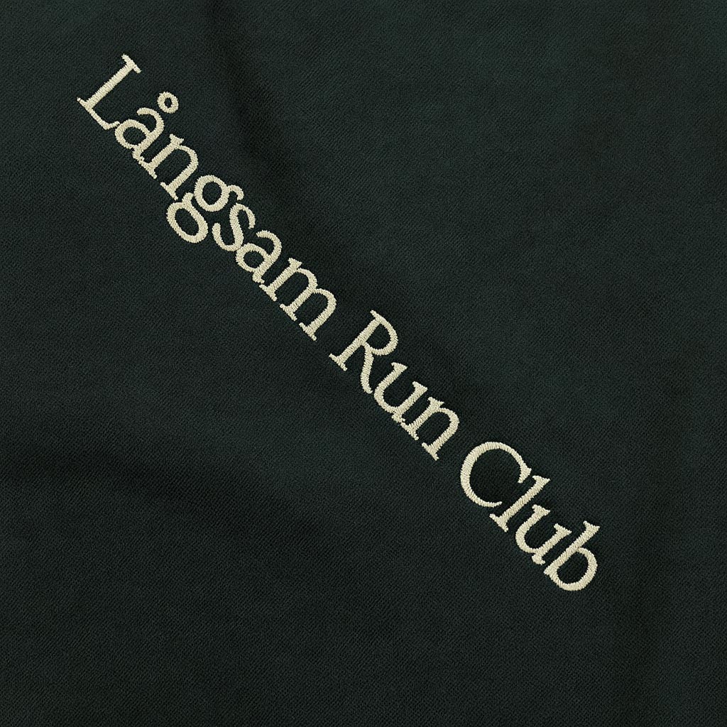 Heavy Embroidery Sweatshirt – Pine Green