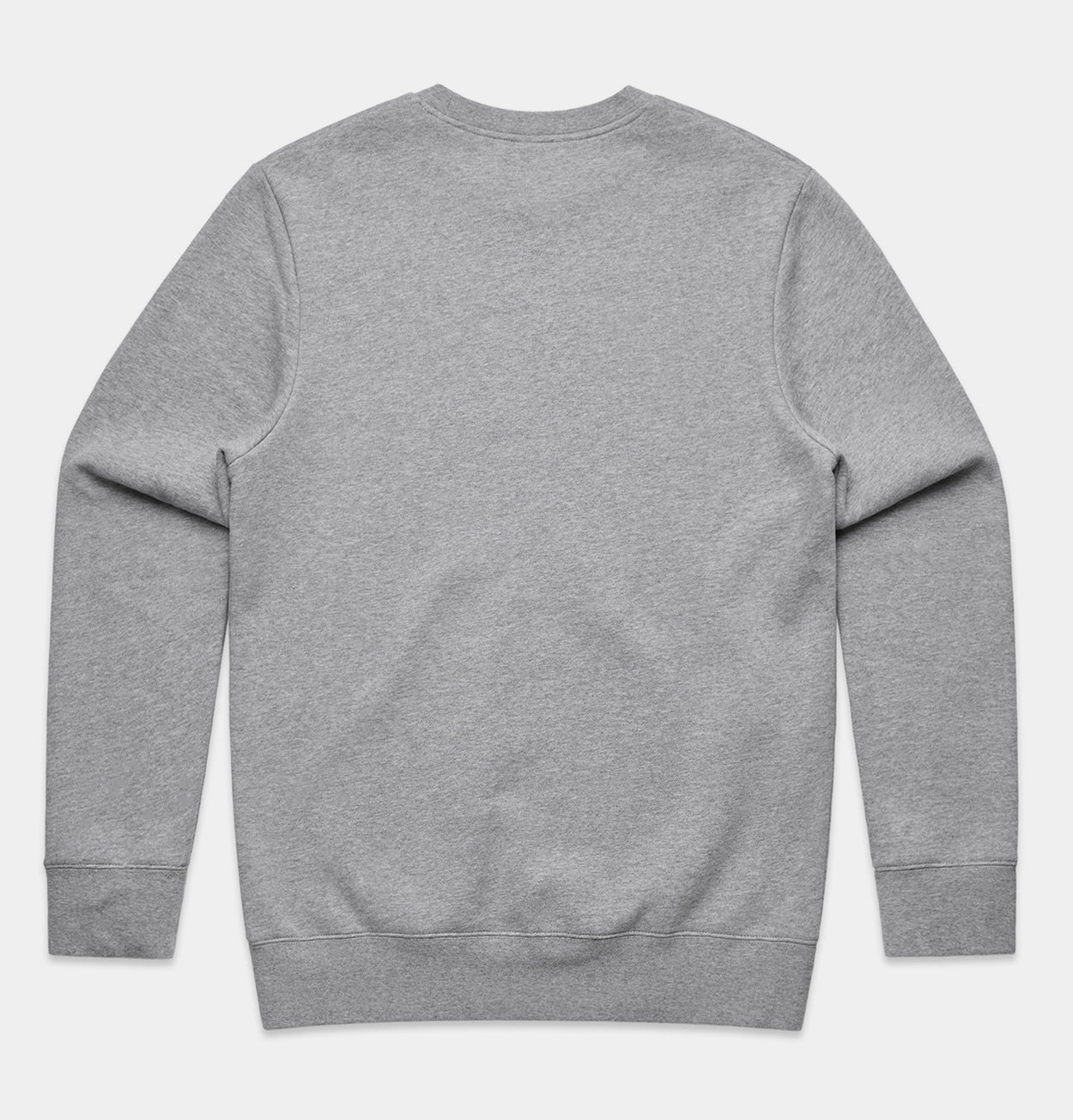 Embroidered Logo Sweatshirt – Athletic Heather