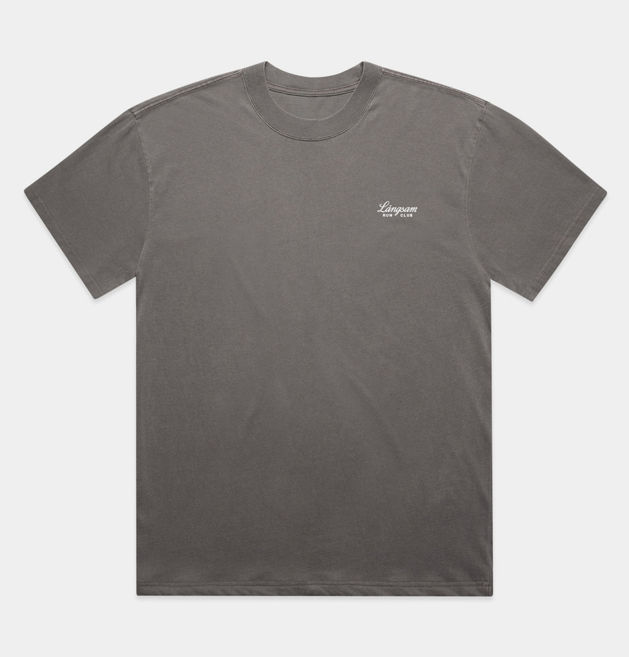 Heavy Faded Vintage Script T-Shirt