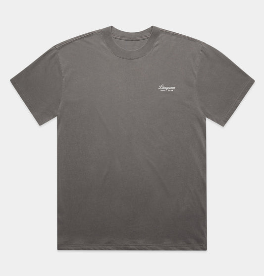 Heavy Faded Vintage Script T-Shirt