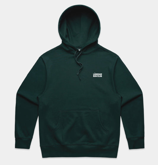 Heavy Hooded Logo Sweatshirt – Pine